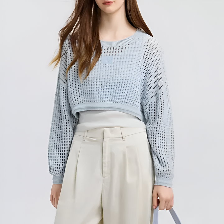 Liora Mesh Pullover