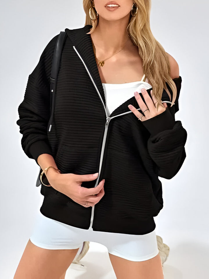 Elyse Zip Hoodie