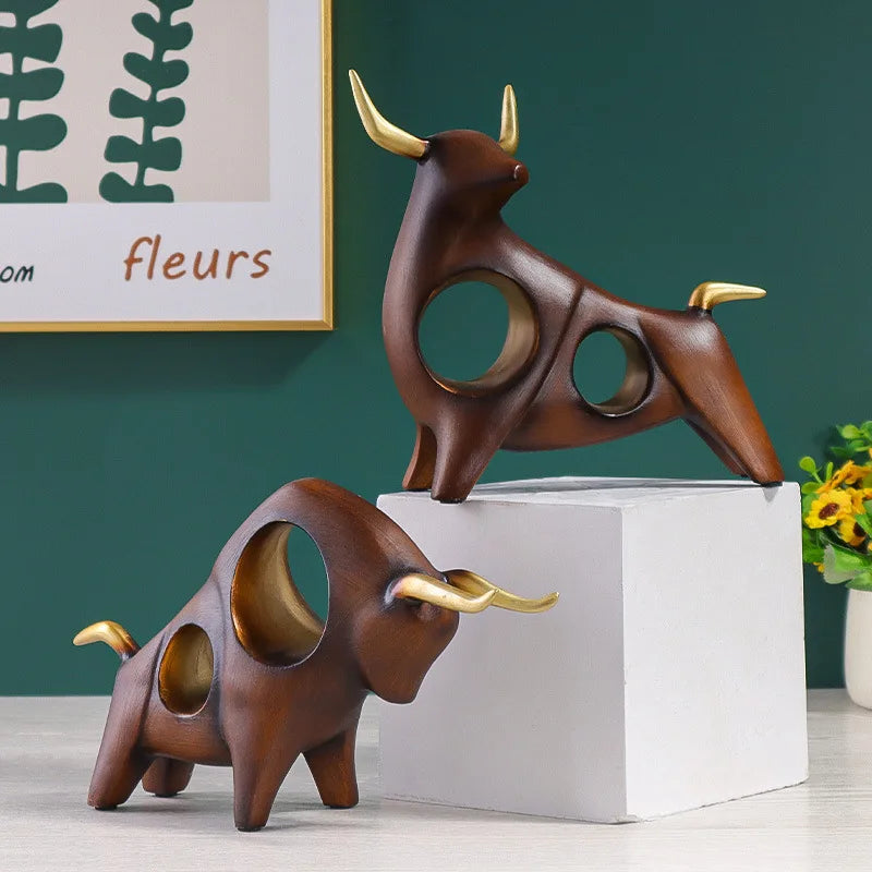 Olivar Wooden Bulls