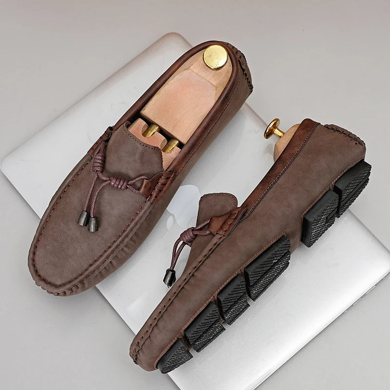 Tanner's Mark Leather Loafers