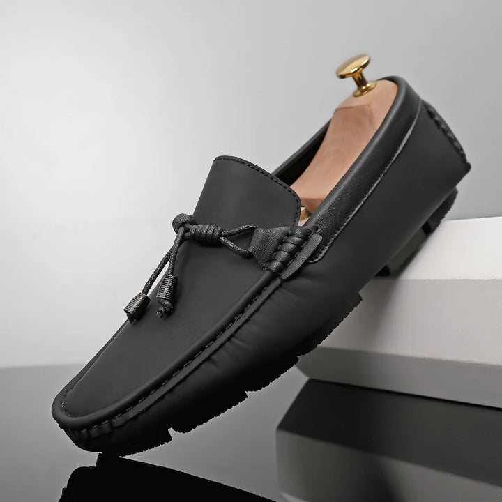 Tanner's Mark Leather Loafers