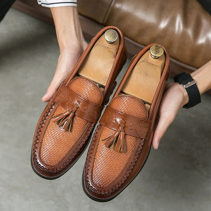 Valerio Italian Leather Loafers