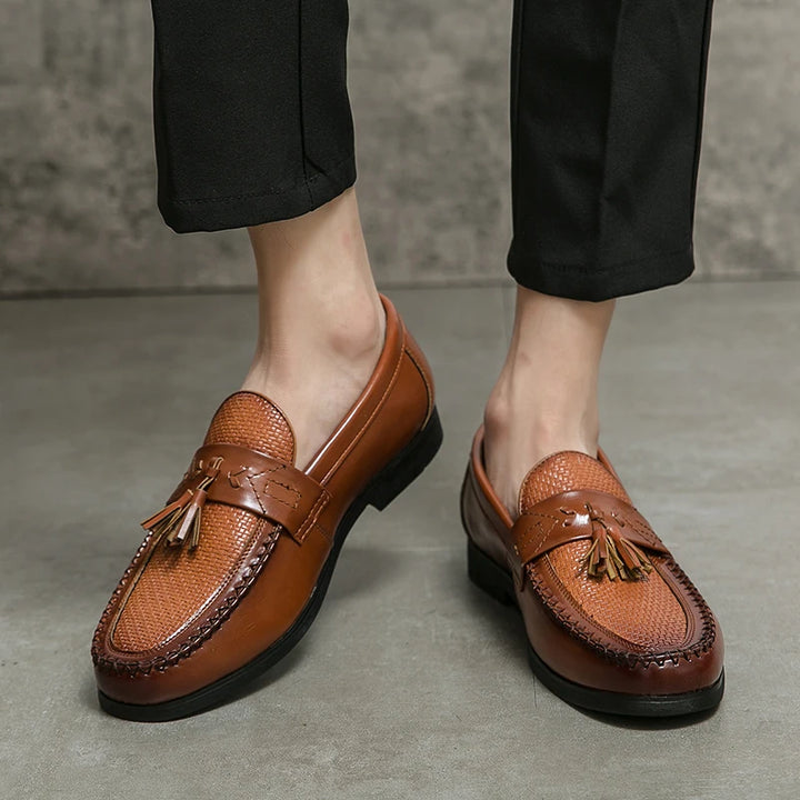 Valerio Italian Leather Loafers