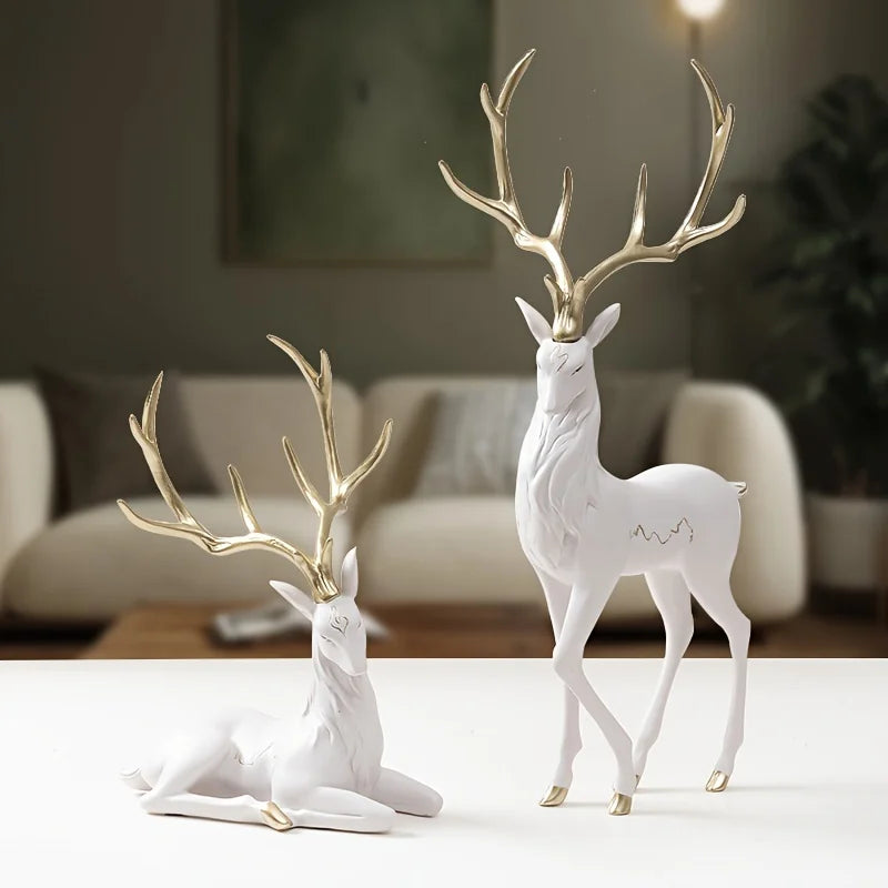 High End Deer Statue