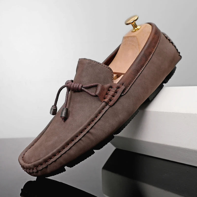 Tanner's Mark Leather Loafers