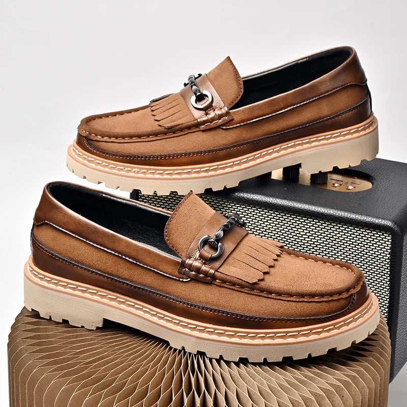 Verano Genuine Leather Loafers