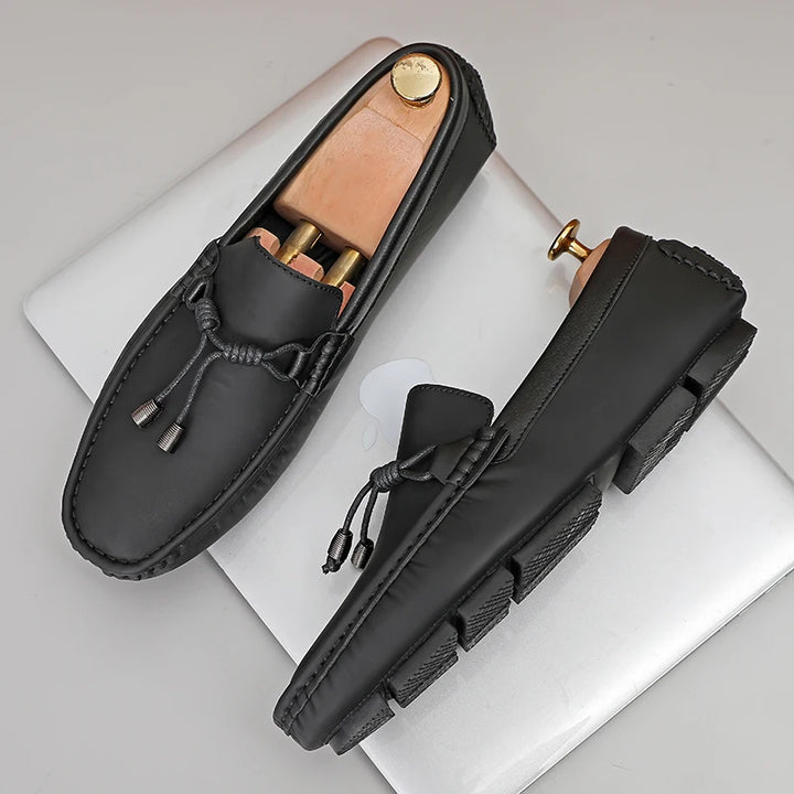 Tanner's Mark Leather Loafers